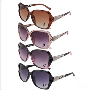Classic Women's Polarized Sunglasses - Multiple Colors Available, 2x2.3 In